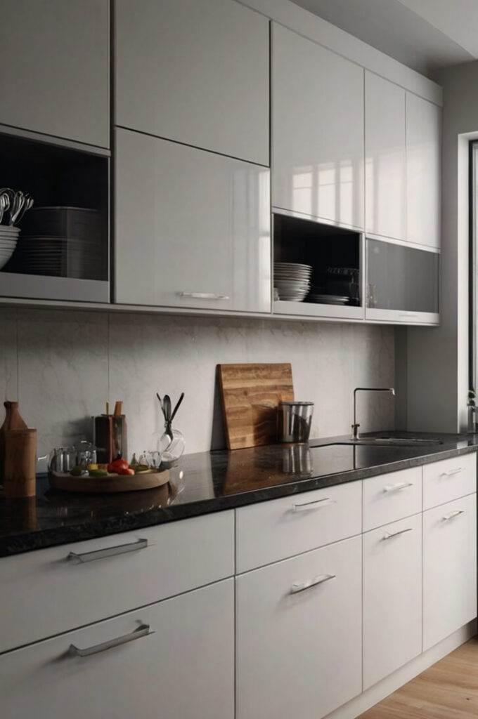 A White Kitchen Cabinet