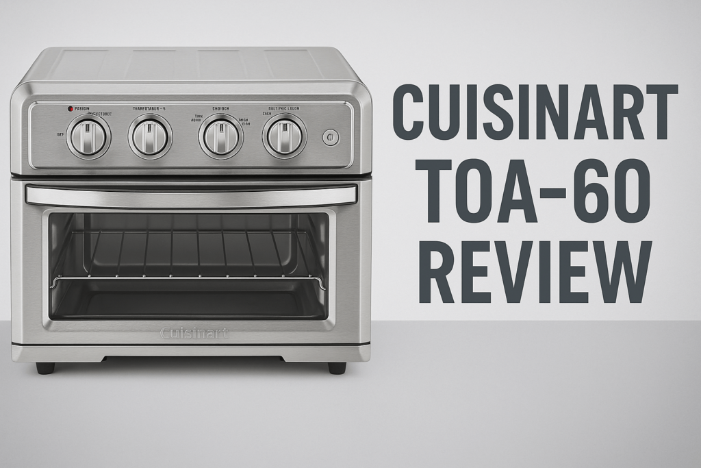 Feature image for the article "Cuisinart TOA60 Review"